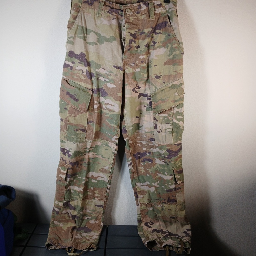 US Army Camo Unisex Pants Trousers 27-31 Regular Military Camouflage Combat PC68
